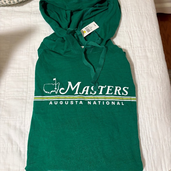 NWT Masters 2025 Hoodie Long Sleeve Tee in Evergreen- XL - Picture 4 of 4